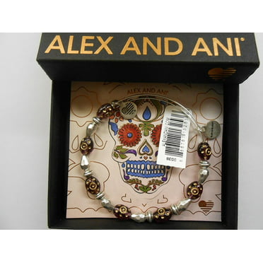Alex And Ani Radiance Crimson Beaded Bangle Bracelet Rafaelian Gold A17EBRDCRG